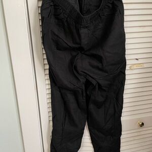 Old Navy black linen pants